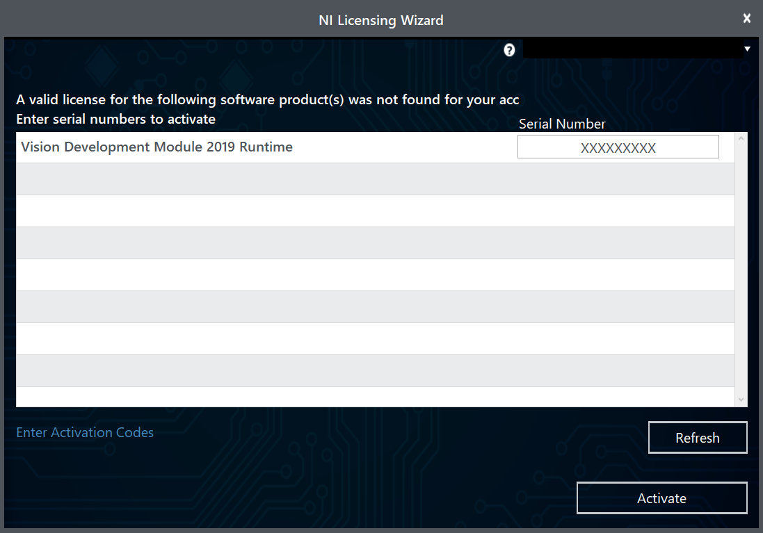 NI Activation Wizard 2