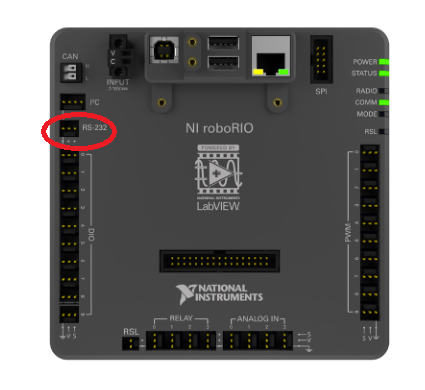 roboRIO RS-232